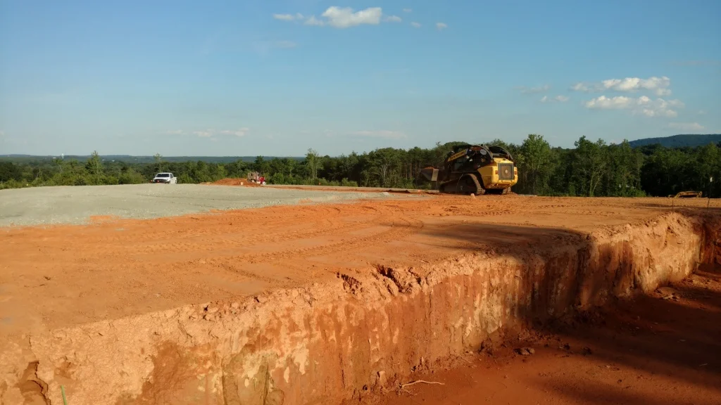 Building pad preparation