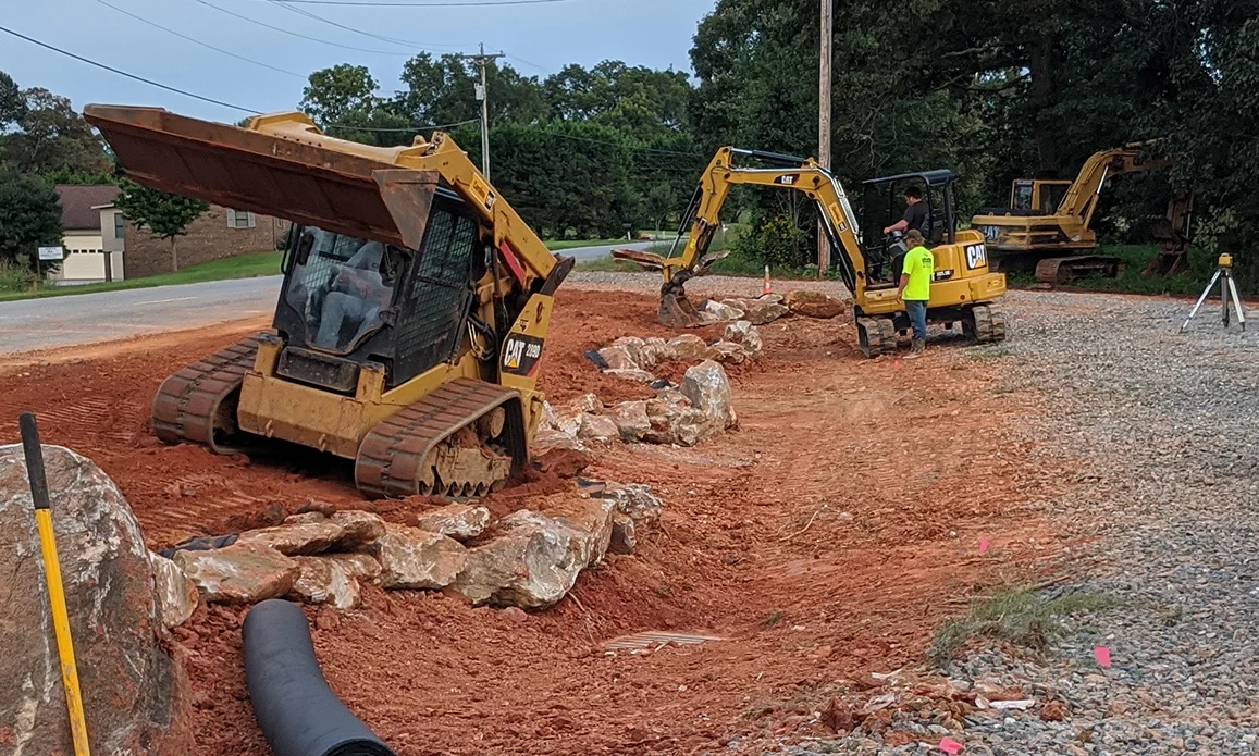 Drainage and site work