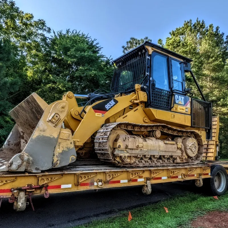 Heavy equipment used by 3 George's Grading